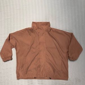 Rose gold windbreaker